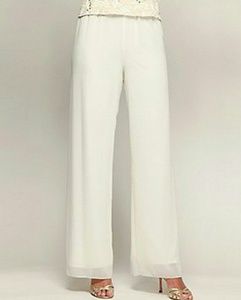 Liu Zhi  Palazzo

Pants SZ 31 ivory US SZ 11/12